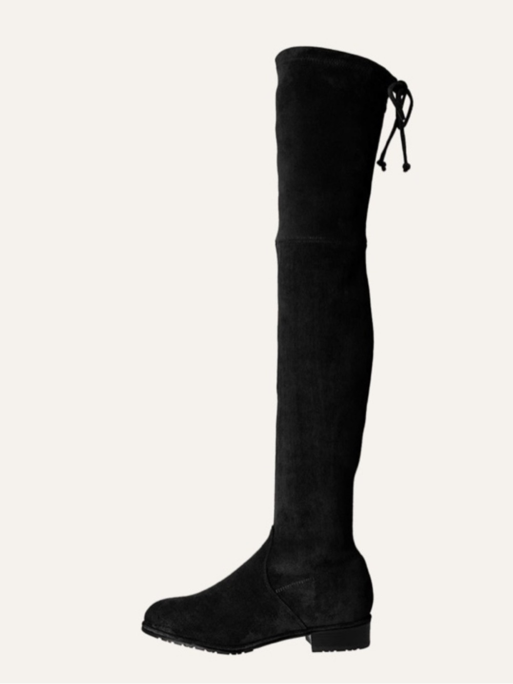 Kaitlyn Pan Black Thigh High Boots 7.5